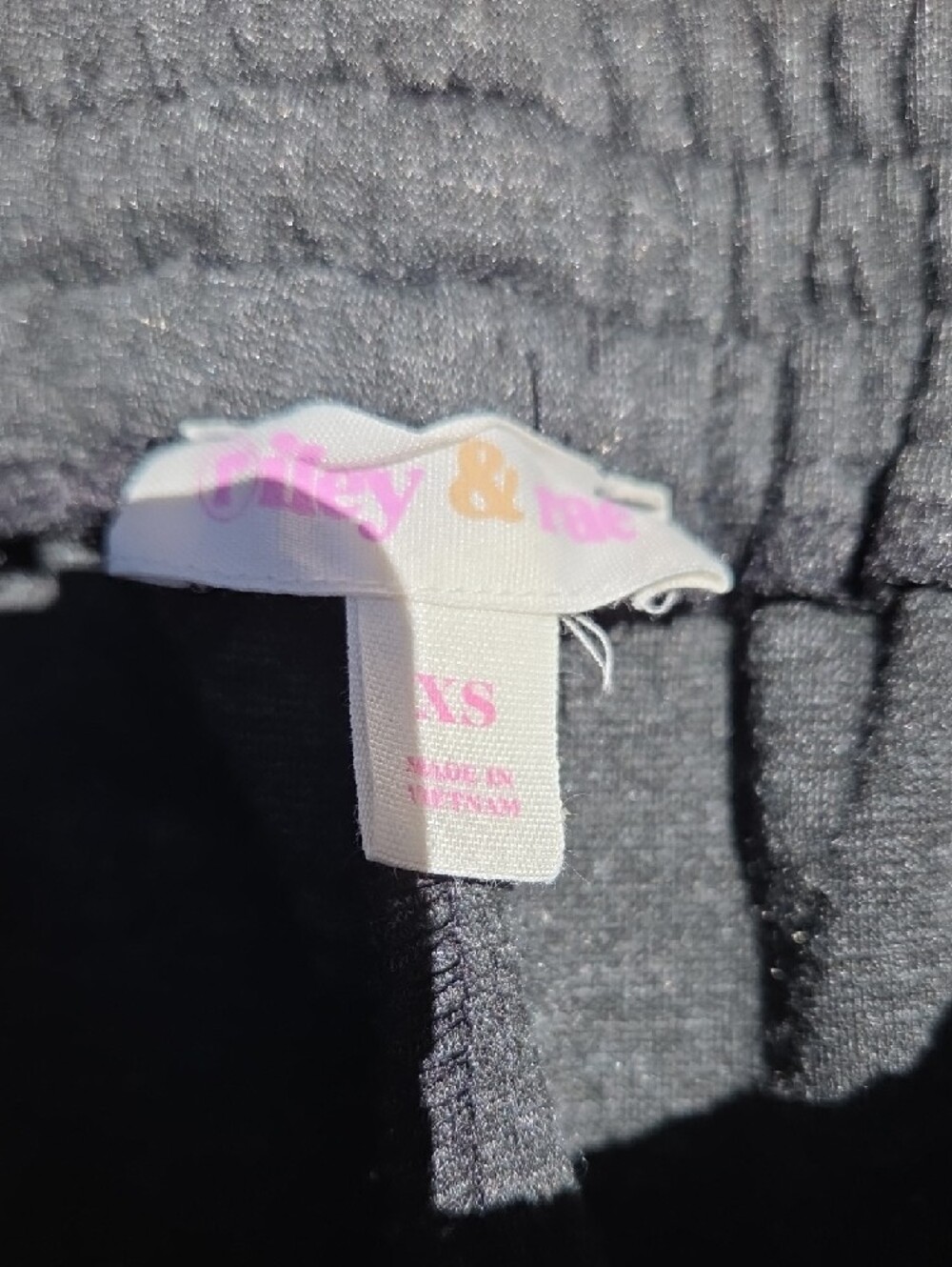 Riley & Rae Charcoal Drawstring Joggers - Picture 2 of 2